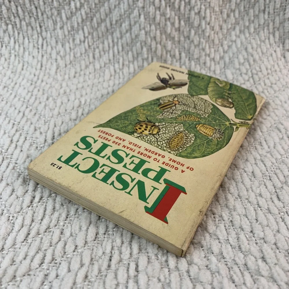 1966 A Golden Nature Guide INSECT PESTS by Herbert Zimm Home Garden Field Forest - Picture 5 of 16